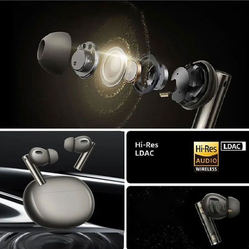 Realme buds air 6 pro, realme headphones wireless with microphone, bluetooth, usb-c