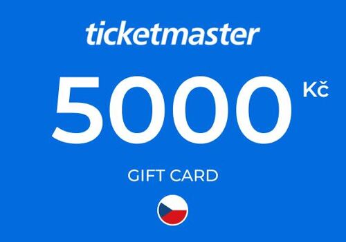 Ticketmaster Gift Card 5000 CZK Key - CZECH REPUBLIC