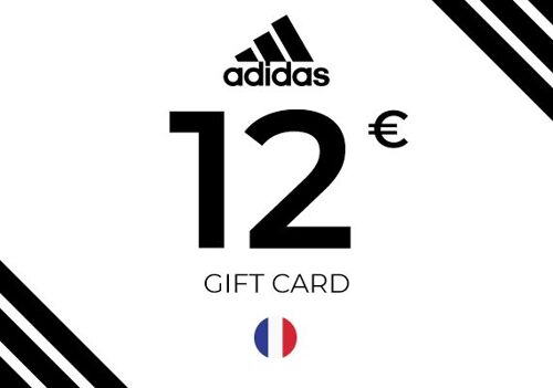 Adidas Store Gift Card 12 EUR Key - FRANCE