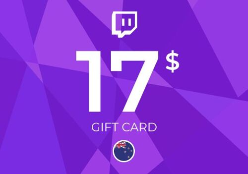 Twitch Gift Card 17 AUD Key - AUSTRALIA