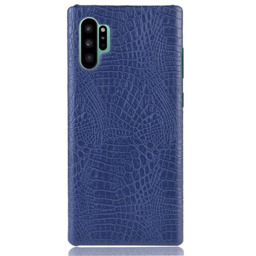 Classique Élégant Étui Pour Samsung Galaxy Note 10 Pro Plus Mode Classique D'alligator Anti Éraflure Housse De Protection Compatibilité - Bleu