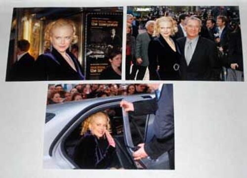 Lot De 3 Photos Nicole Kidman Sidney Pollack Promotion Du Film The Interpreter  Photo  Format 10x15cm