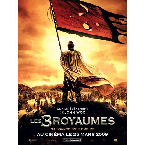 Les 3 / Trois Royaumes (Chi Bi) - Véritable Affiche De Cinéma Pliée - Format 120x160 Cm - De John Woo Avec Tony Leung Chiu Wai, Takeshi Kaneshiro, Zhang Fengyi, Chang Chen, Zhao Wei, Hu Jun  - 2009