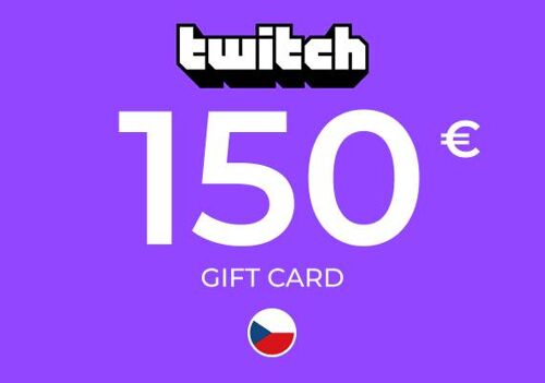 Twitch Gift Card 150 EUR Key - CZECH REPUBLIC