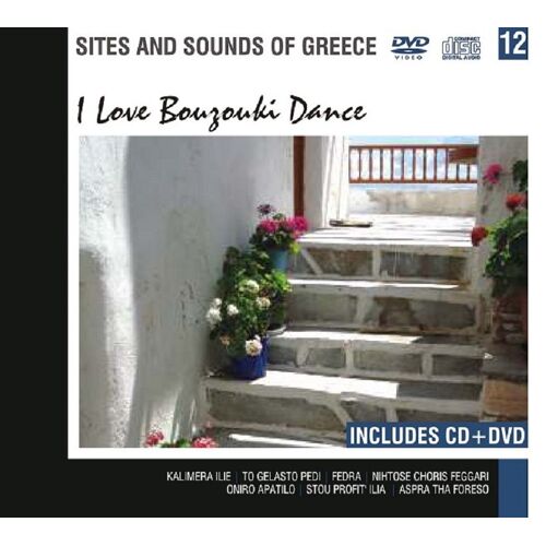 Cd 'i Love Bouzouki Dance' +Dvd Touristique 'méditérranée'