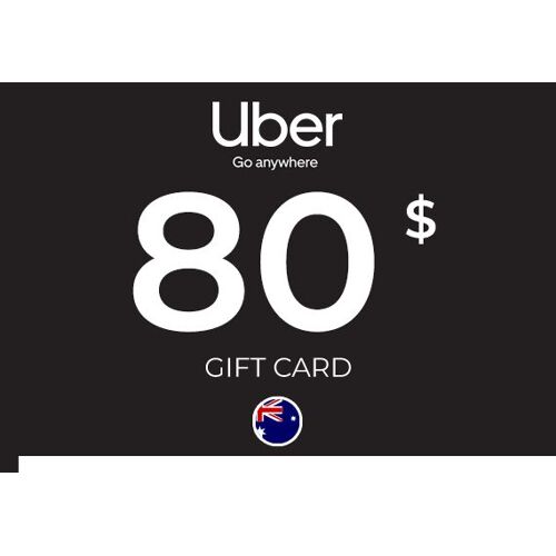 Uber Gift Card 80 AUD Key - AUSTRALIA