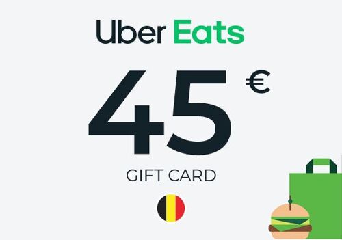 Uber Eats Gift Card 45 EUR Key - BELGIUM