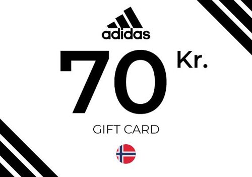 Adidas Store Gift Card 70 NOK Key - NORWAY
