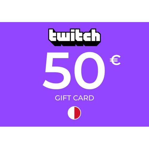 Twitch Gift Card 50 EUR Key - MALTA