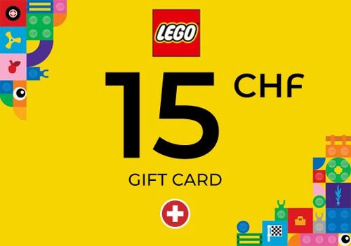 LEGO Store Gift Card 15 CHF Key - SWITZERLAND