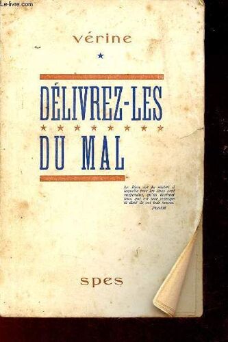 Délivrez-Les Du Mal.