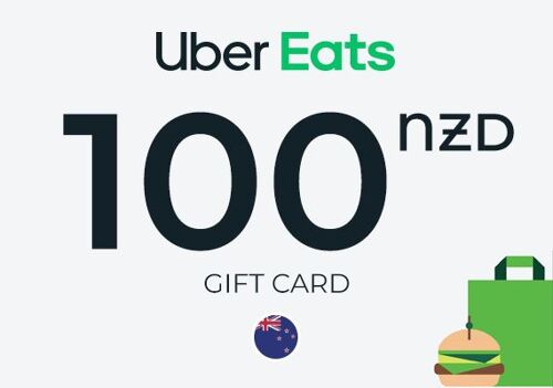 Uber Eats Gift Card 100 NZD Key - NEW ZEALAND