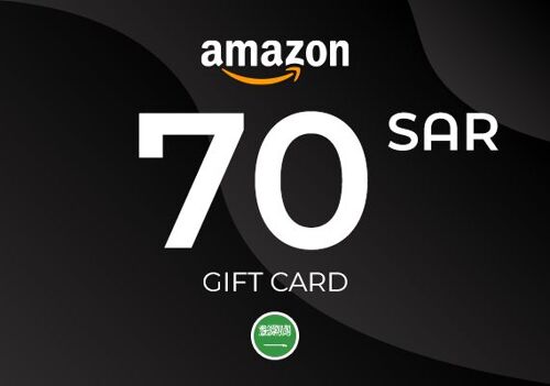 Amazon Gift Card 70 SAR Key - SAUDI ARABIA