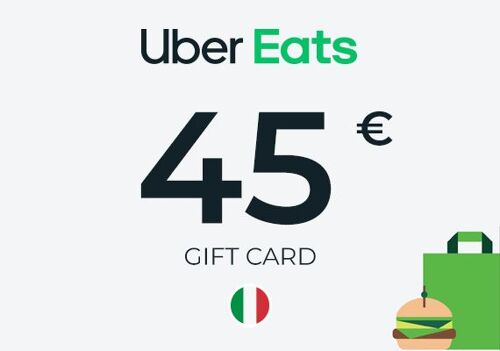 Uber Eats Gift Card 45 EUR Key - ITALY