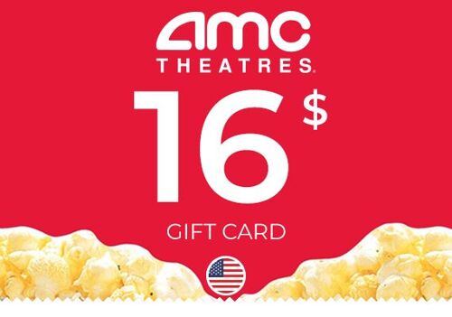 AMC Theatres Gift Card 16 USD Key - UNITED STATES