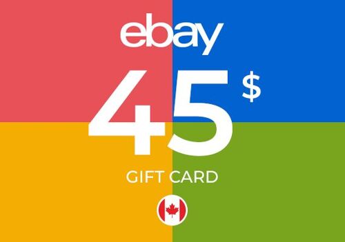 eBay Gift Card 45 CAD Key - CANADA