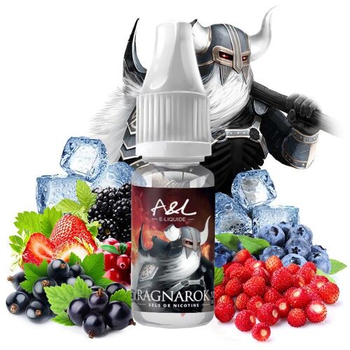 20x Ragnarok 10ML Sels de nicotine - 10ml - 20mg - 50/50