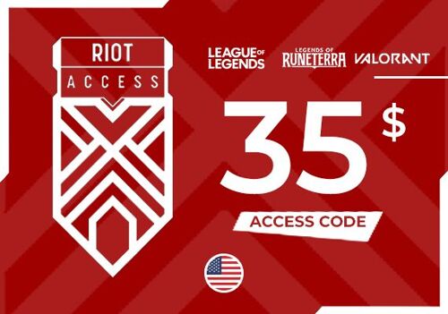 Riot Access Code 35 USD Key - UNITED STATES