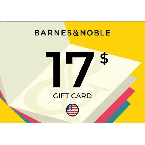 Barnes and Noble Gift Card 17 USD Key - UNITED STATES
