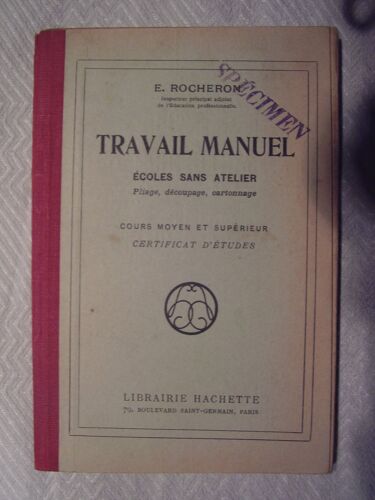 Travail Manuel Ecoles Sans Atelier
