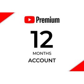 YouTube Premium 12 Months ACCOUNT - GLOBAL
