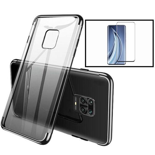 Kit Verre Trempé 5D Full + Coque SlimArmor pour Xiaomi Redmi 9 Prime - Noir