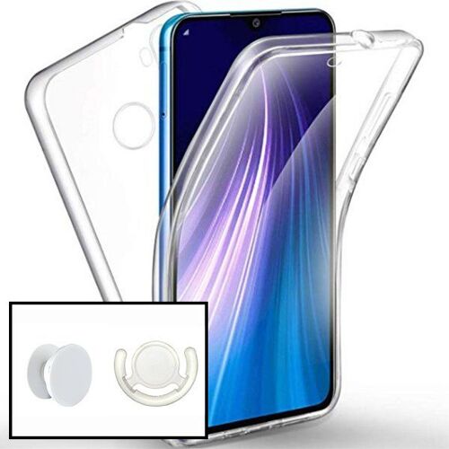 Kit Coque 3x1 360° Anti Choc + 1 GripHolder + 1 Support GripHolder Blanc pour Samsung A20s