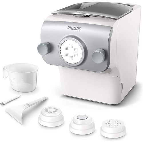 Machine À Pâtes Entièrement Automatique 150w Blanc Gris Fumée