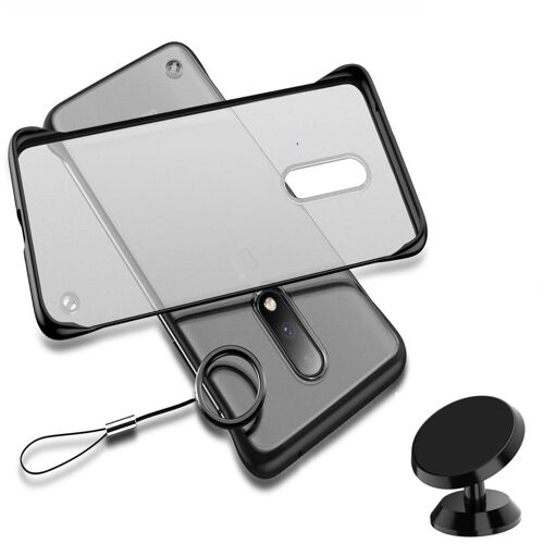 Kit Support Magnétique de Voiture + Coque Sans Bordures pour Xiaomi Redmi 7