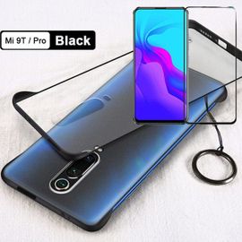 Kit De Verre Trempé 5d Full Cover + Coque Sans Bordures Pour Xiaomi Mi 9t Pro
