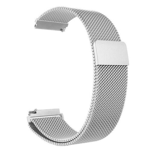 Bracelet Milanese Loop Fermoir Magnétique - Xiaomi Amazfit Pace / Stratos / Stratos 2 / Gtr47 - Silver