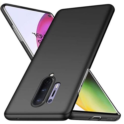 Coque Mince Et Rigide Pour Oneplus 8 Pro - Noir