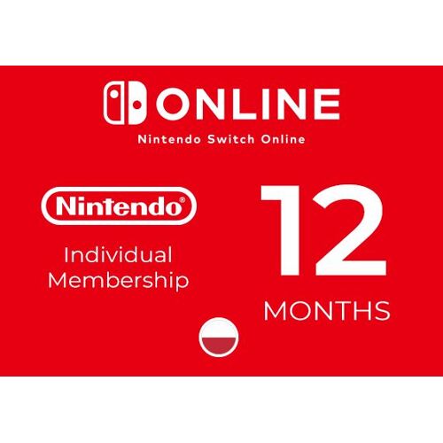 Nintendo Switch Online Individual Membership 12 Months Key - POLAND