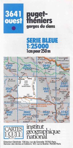 Puget-Theniers Gorges Du Cians
