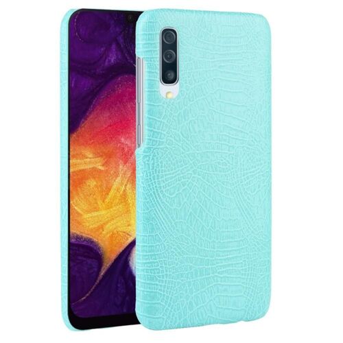 Classique Élégant Étui Pour Samsung Galaxy A30s/A50s/A50 Housse De Protection Mode Classique D'alligator Compatibilité Anti Éraflure - Vert