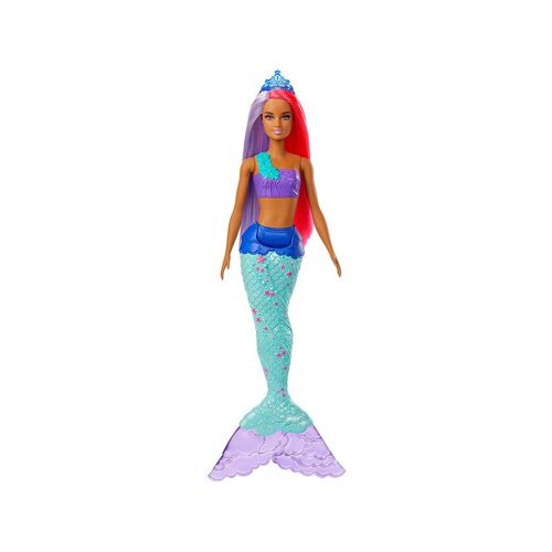 Barbie Sirène Dreamtopia Violette Et Corail Mattel Gjk09