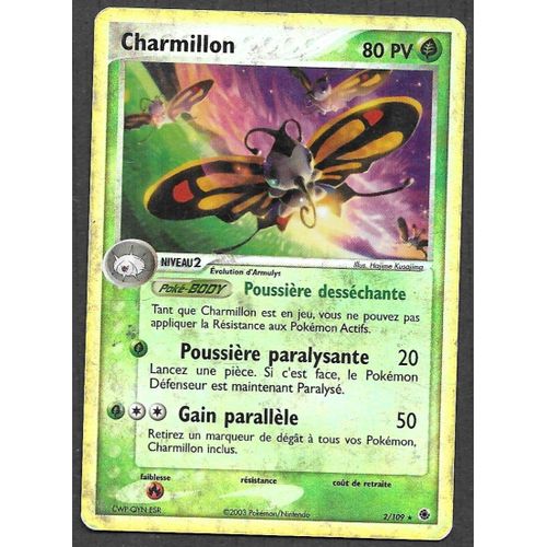 Carte Pokémon Charmillon 2/109 [Reverse] - Ex Rubis & Saphir (Vf)