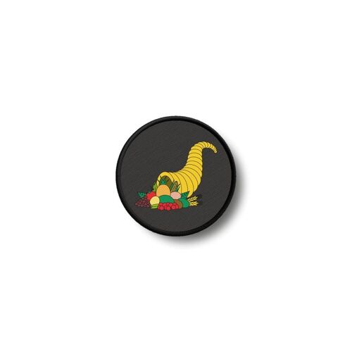 Patch Badge Insigne Ecusson Imprime Thermocollant Corne D'abondance