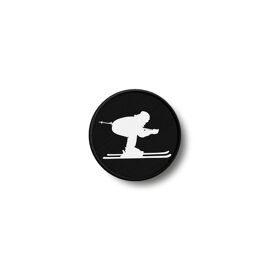 Patch Badge Insigne Ecusson Imprime Thermocollant Skieur Ski