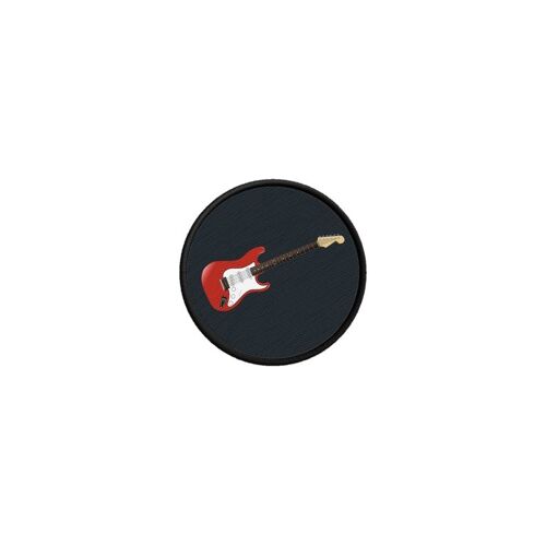 Patch Badge Insigne Ecusson Imprime Thermocollant Guitare Electrique Musique