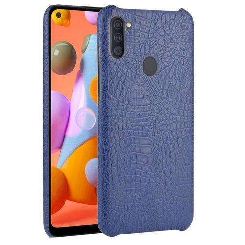 Classique Élégant Étui Pour Samsung Galaxy M11 Anti Éraflure Mode Classique D'alligator Housse De Protection Compatibilité - Bleu