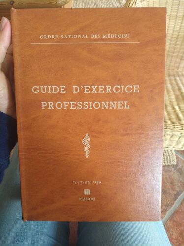 Guide D'exercice Professionnel Édition 1980