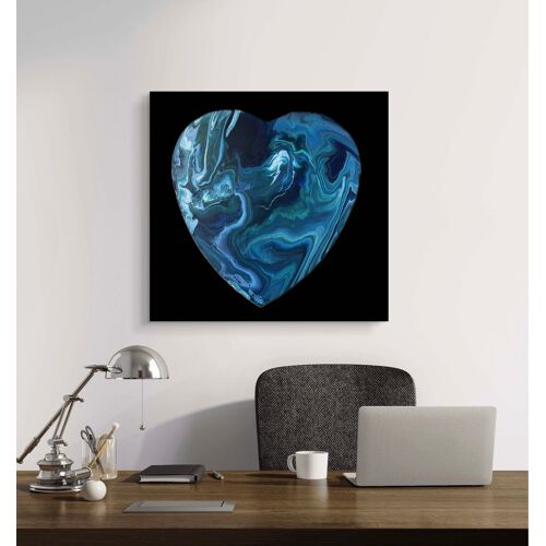 Peinture Coeur Océan
