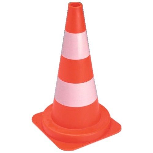 Cône de signalisation PVC recyclé - 50CM Vinmer