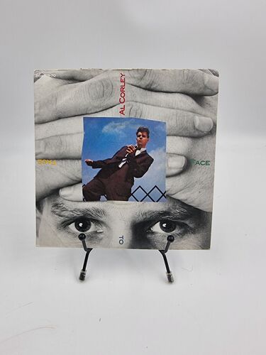 Vinyle 45 Tours Al Corley : Face To Face Avec Fourreau