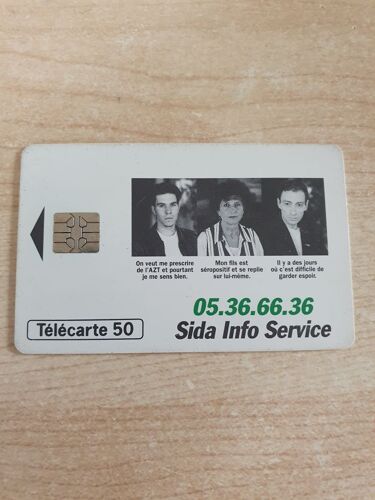 Telecarte 50 Sida Info Service