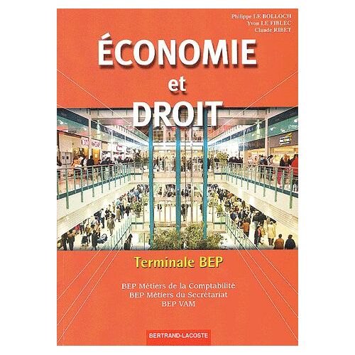 Economie Et Droit Terminale Bep