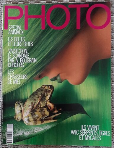 Photo Aout 1989 N°263 - Special Animaux : Chasseur De Miel ,Vivisection Alain Bougrin Dubourd