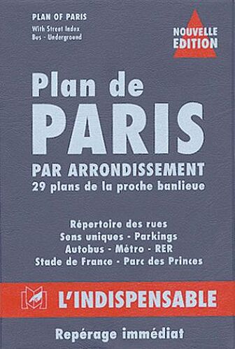 Plan De Paris Par Arrondissement - Nouvelle Édition