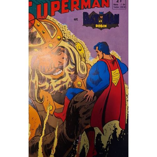 Bd Superman Et Batman Et Robin N°59